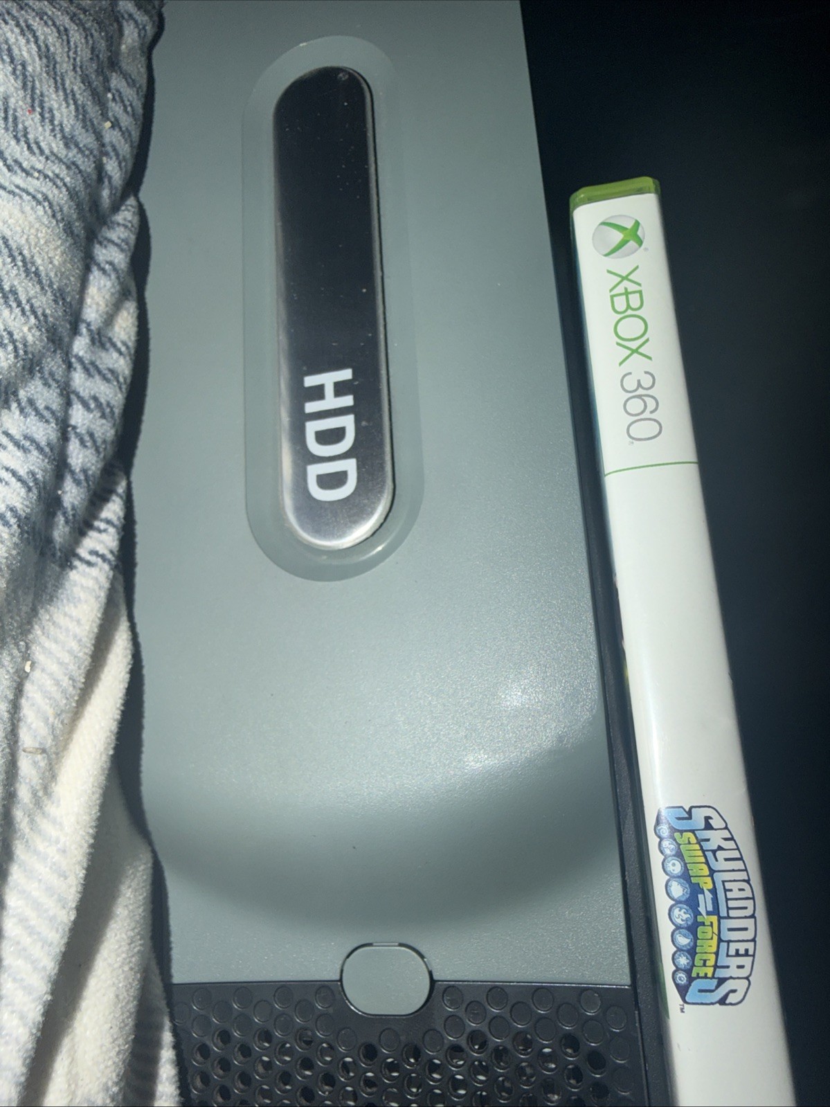 Xbox 360 Bundle HDD 2 Controllers And 3 Games Tested And Working