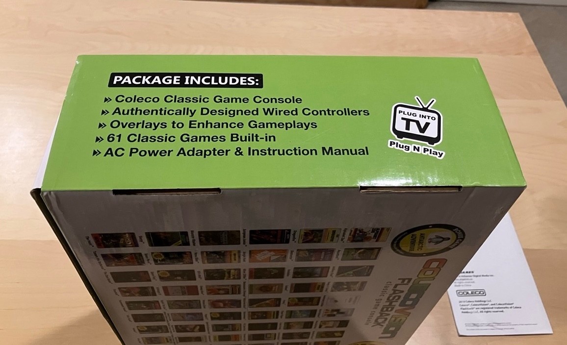 Colecovision Flashback Dollar General Edition 61 Games with Box Tested