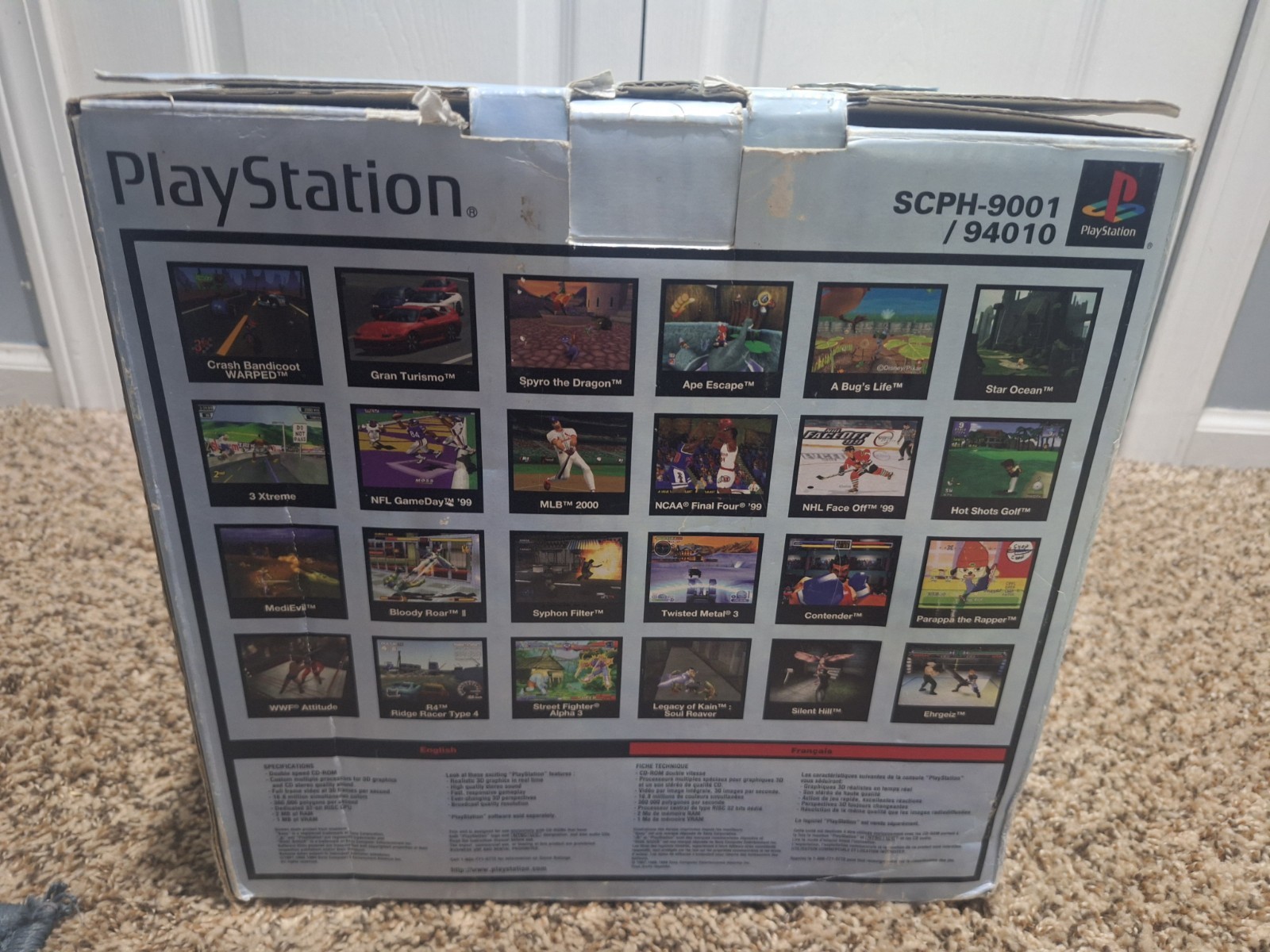 Sony PlayStation DualShock SCPH-9001 Console Complete CIB Original Box MINT!