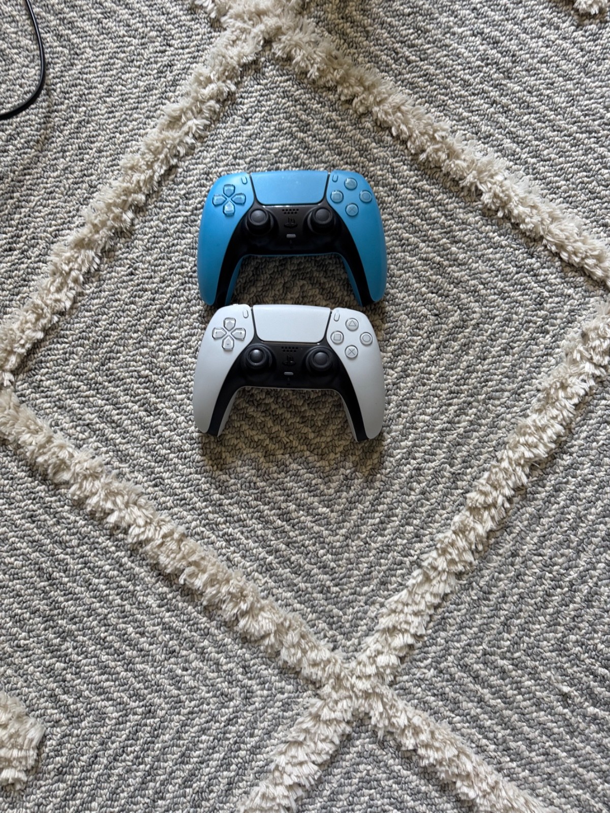 PS5 two controllers three games one headset, great condition
