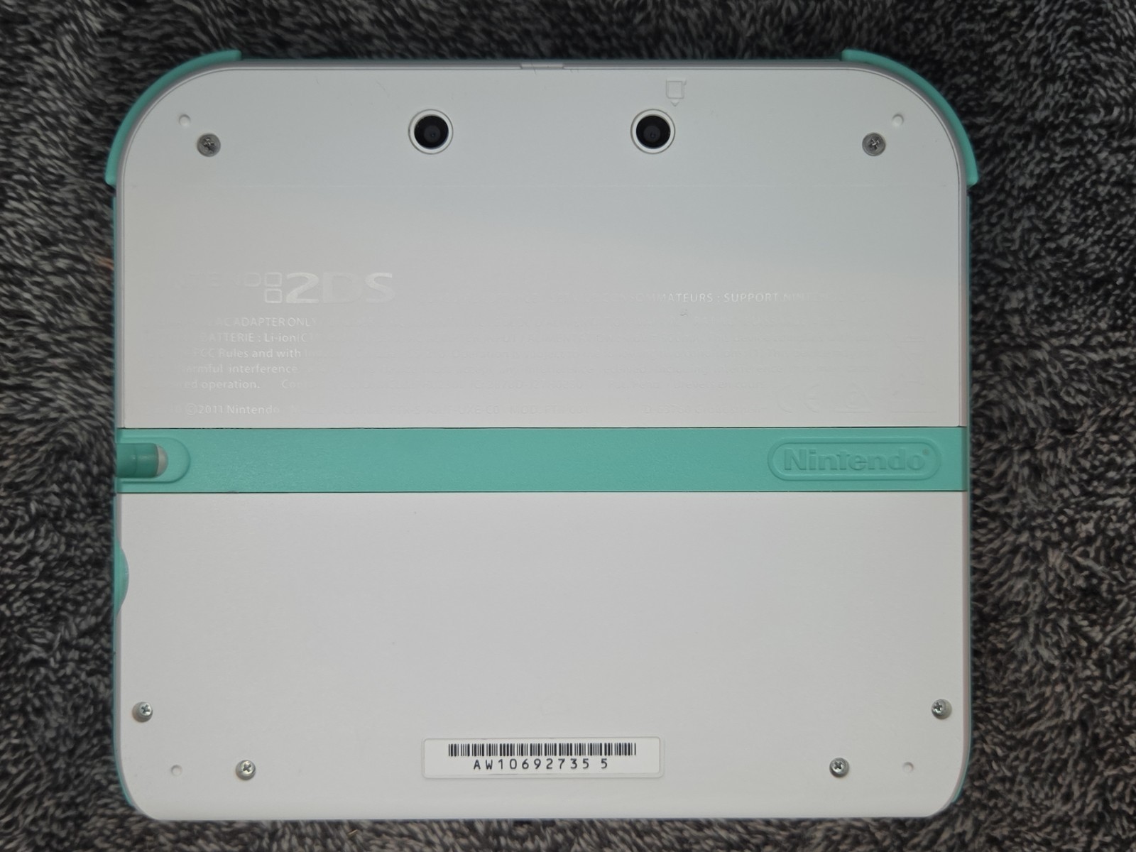 Nintendo 2DS Sea Green Video Game Special Limited Edition Console Only FTR-001