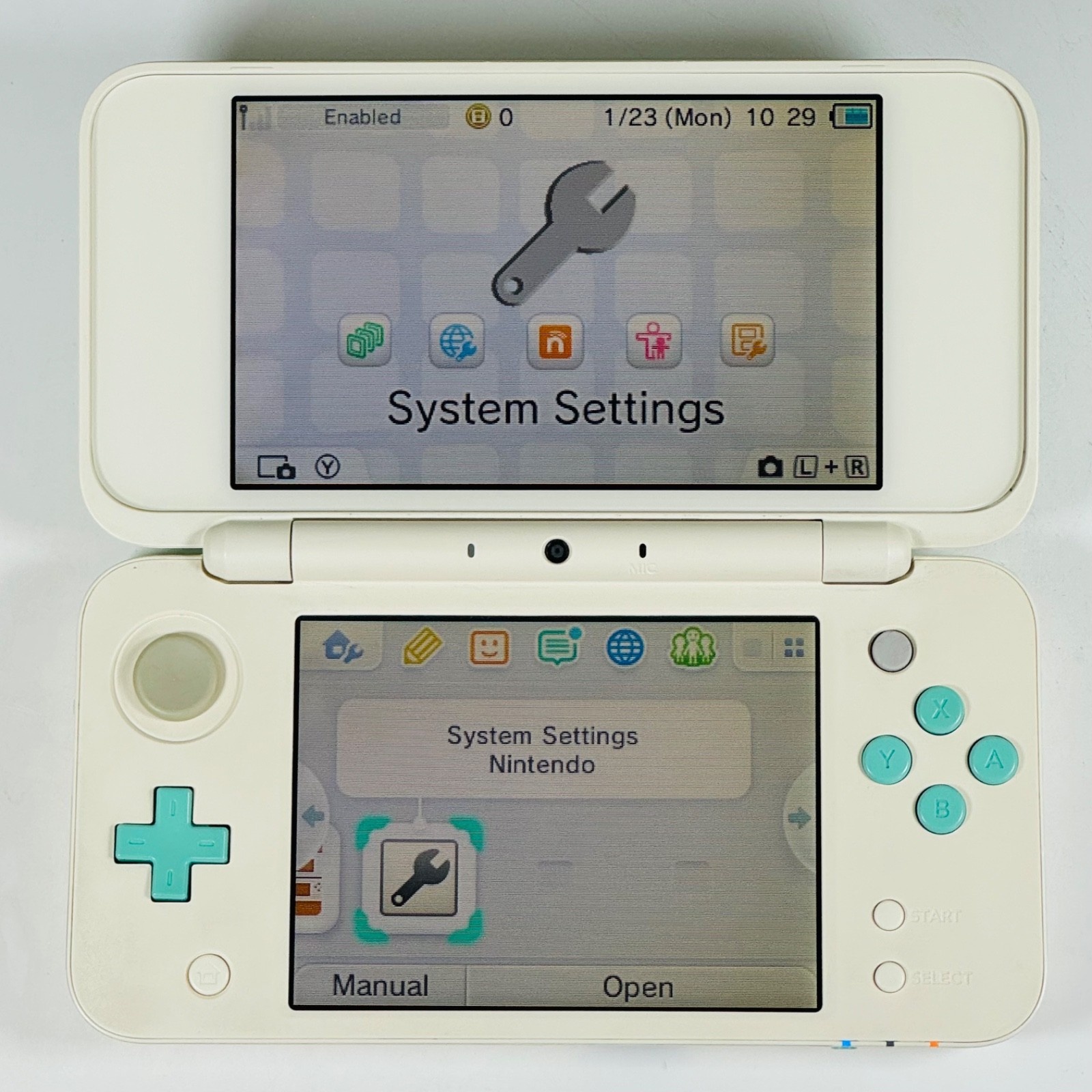 New Nintendo 2DS XL LL Animal Crossing Console w/ Accessories – USA Seller