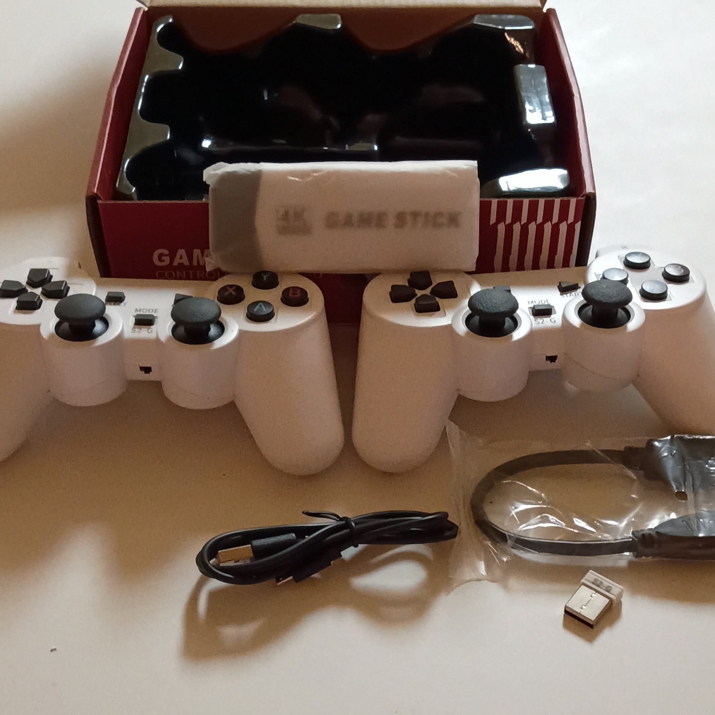 SUGAMA M2 Microconsole Game Stick 4K UHD HDMI w/ 2 Wireless Controllers