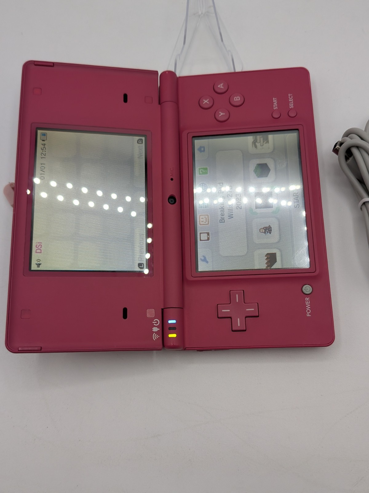 Nintendo DSi Hot Pink – Includes Preloaded Library (Large Collection)