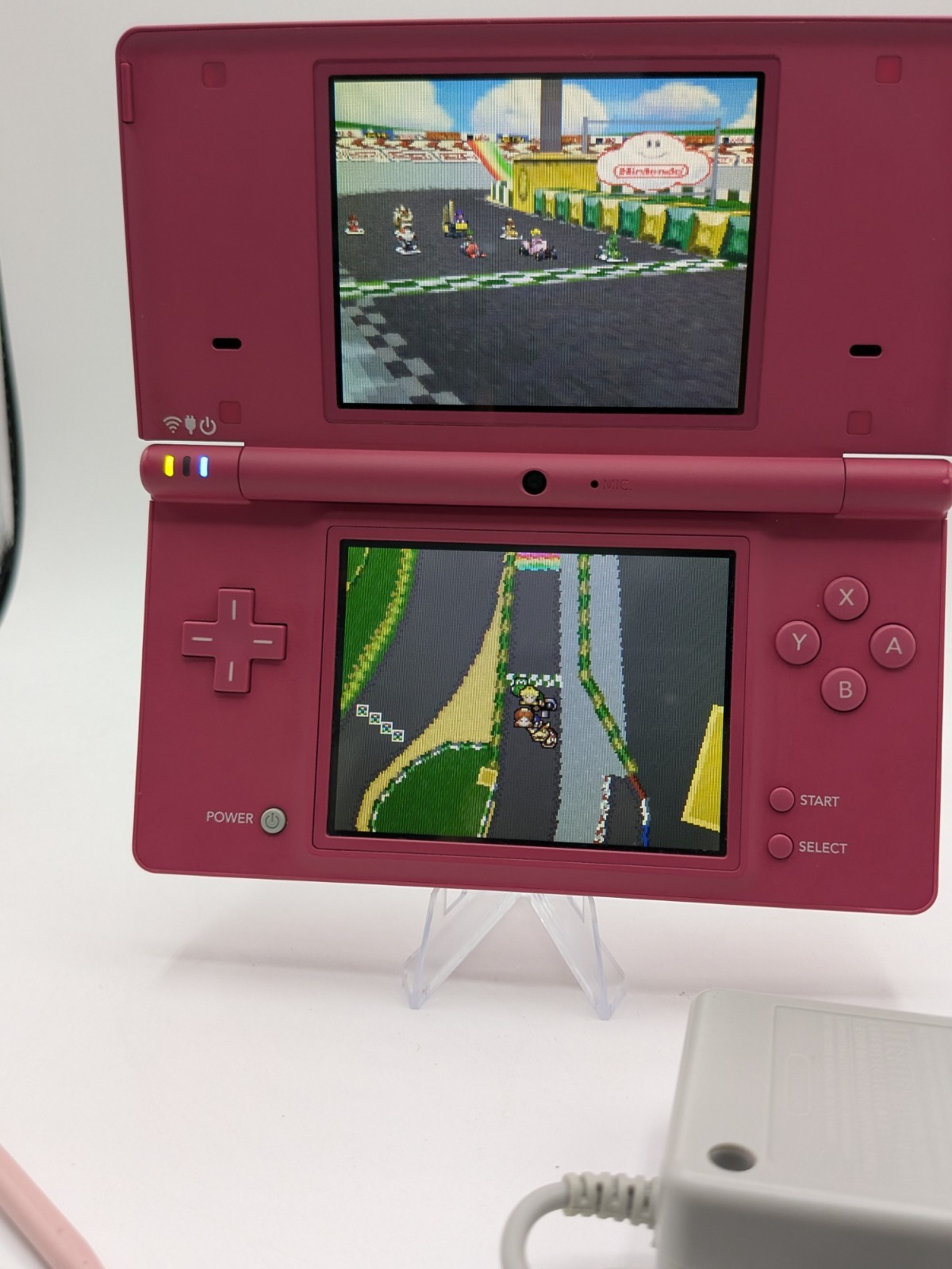Nintendo DSi Hot Pink – Includes Preloaded Library (Large Collection)