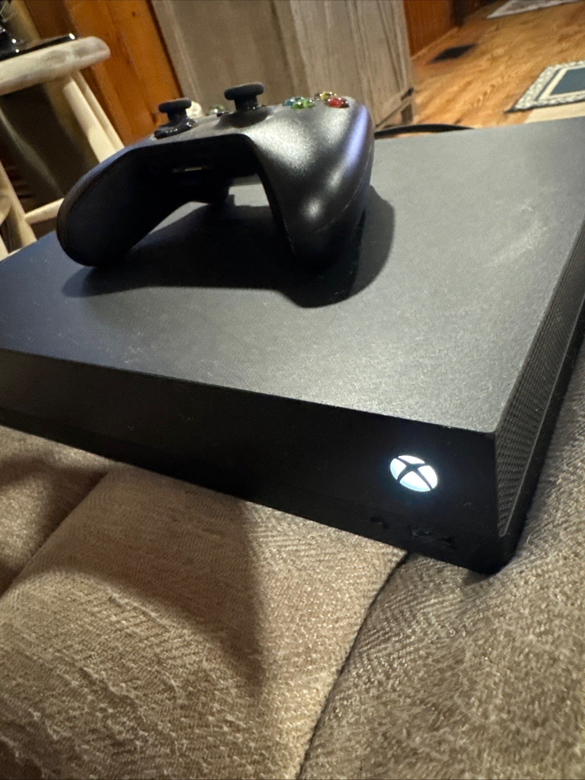 Microsoft Xbox One X 1TB Console Gaming System Black Used