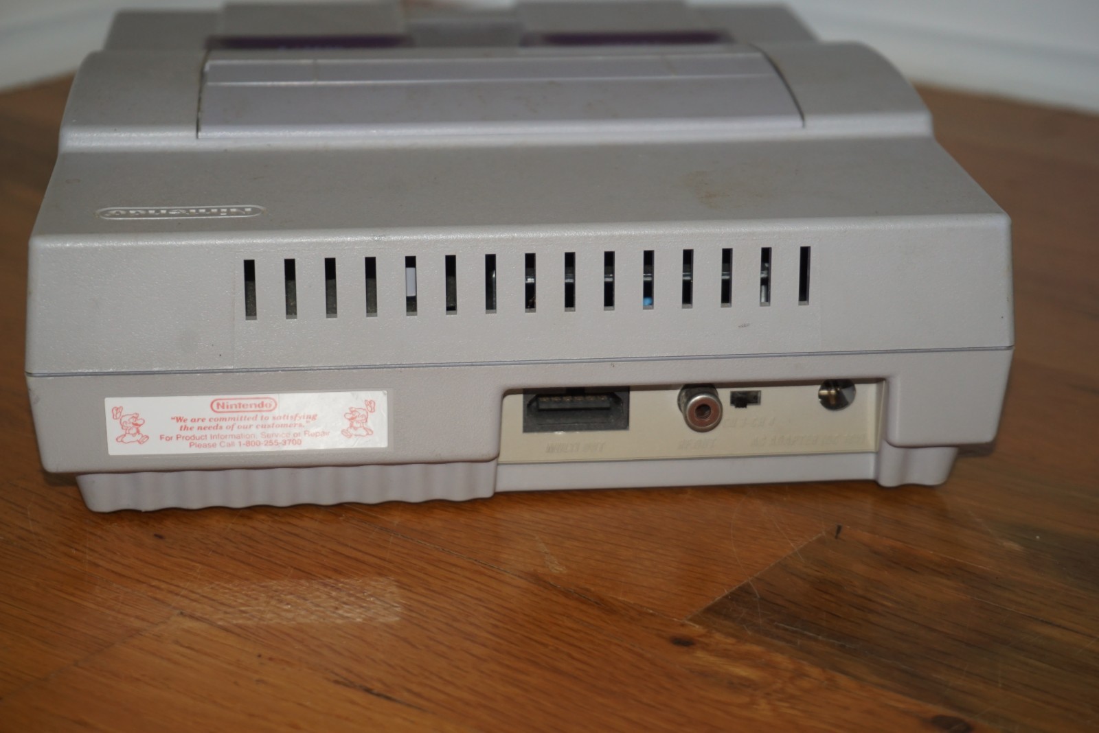 Super Nintendo Control Deck SNS-001 with two controllers-not tested