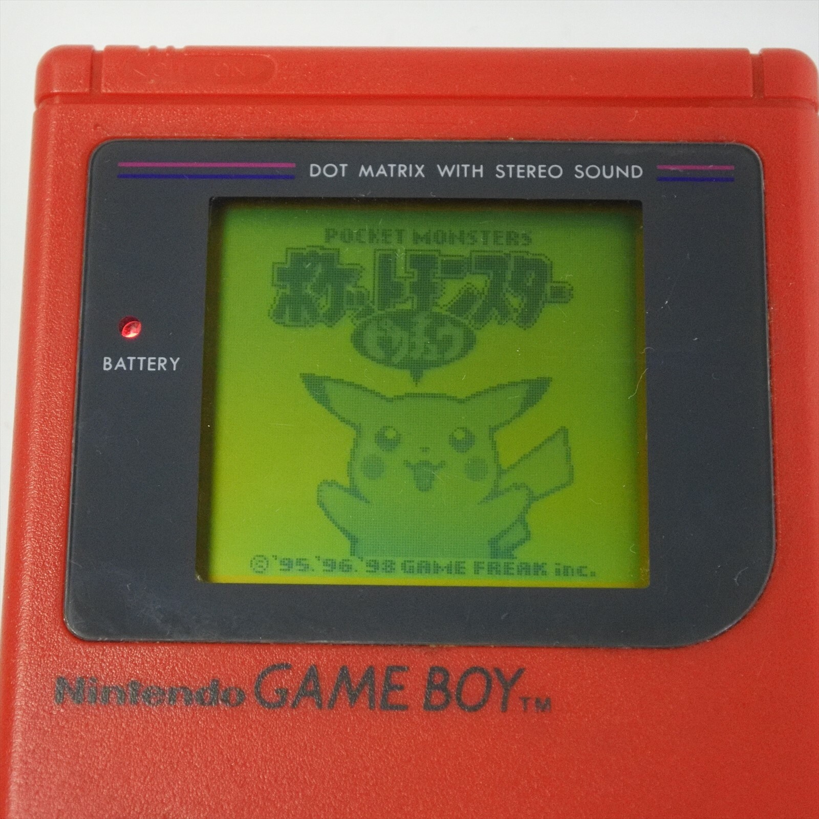 Gameboy Bros Console System RED Original Classic Nintendo CHINA GH2146399 gb