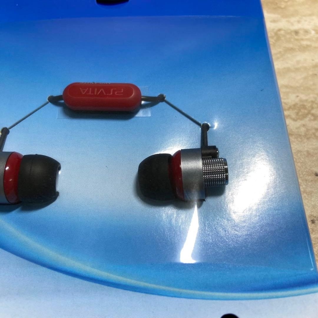 Sony PS Vita In-Ear Headset Cosmic Red Boxed Near Mint Complete 7058