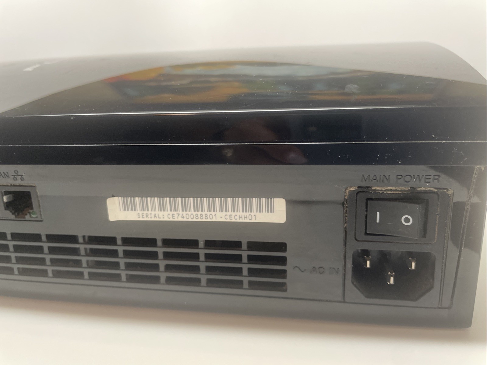 Sony PlayStation 3 – CECHH01 – With Power Cord -Tested – Works!