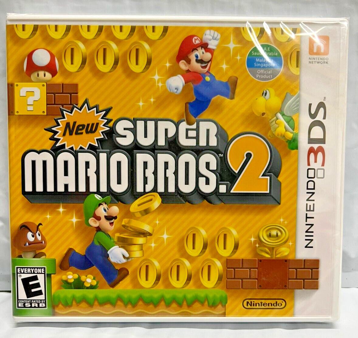 Super Mario Bros. 2 – Nintendo 3DS (Multiplayer, Platform 2012) Brand New