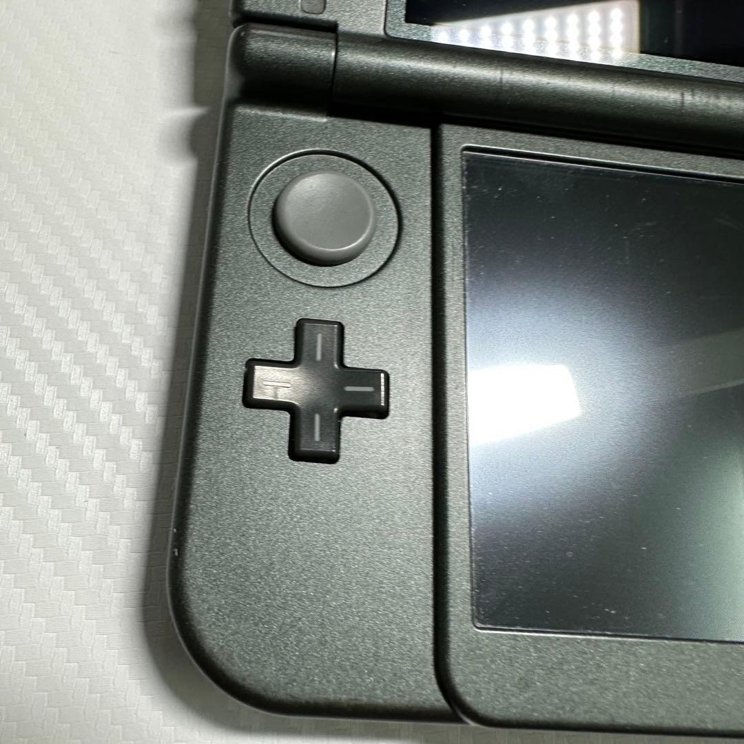New Nintendo 3DS LL Metallic Black Console w/Cover Japan Tested 6503
