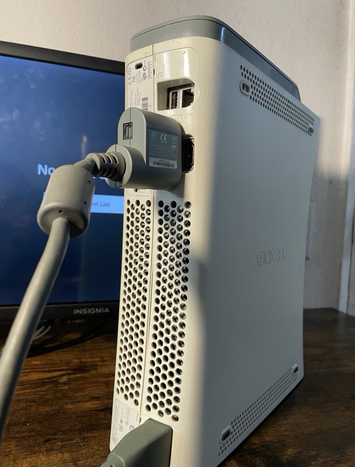 Xbox 360 Console Only White NTSC-U/C 1080p HDMI Ethernet Backcompat FOR PARTS