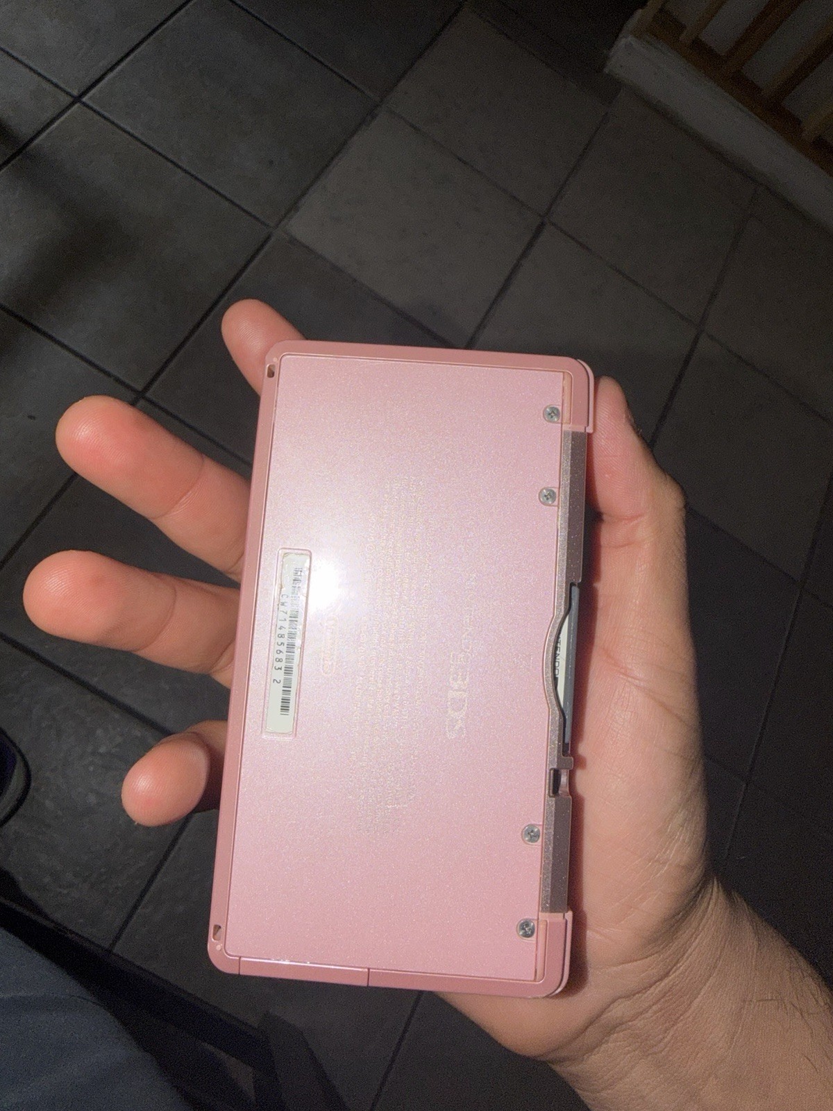 Nintendo 3DS XL Pink Handheld Console Wi-Fi, 4GB, NTSC-U/C SPR-001