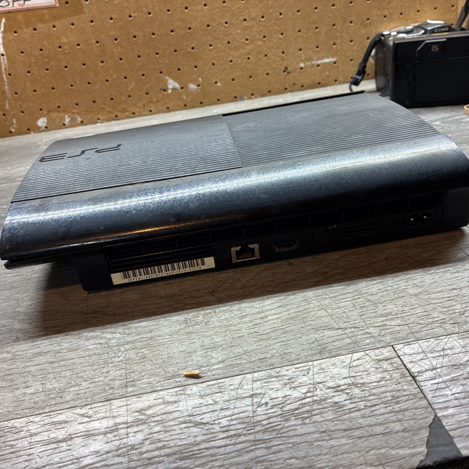 Sony PlayStation 3 PS3 Super Slim Black Console CECH-4001B