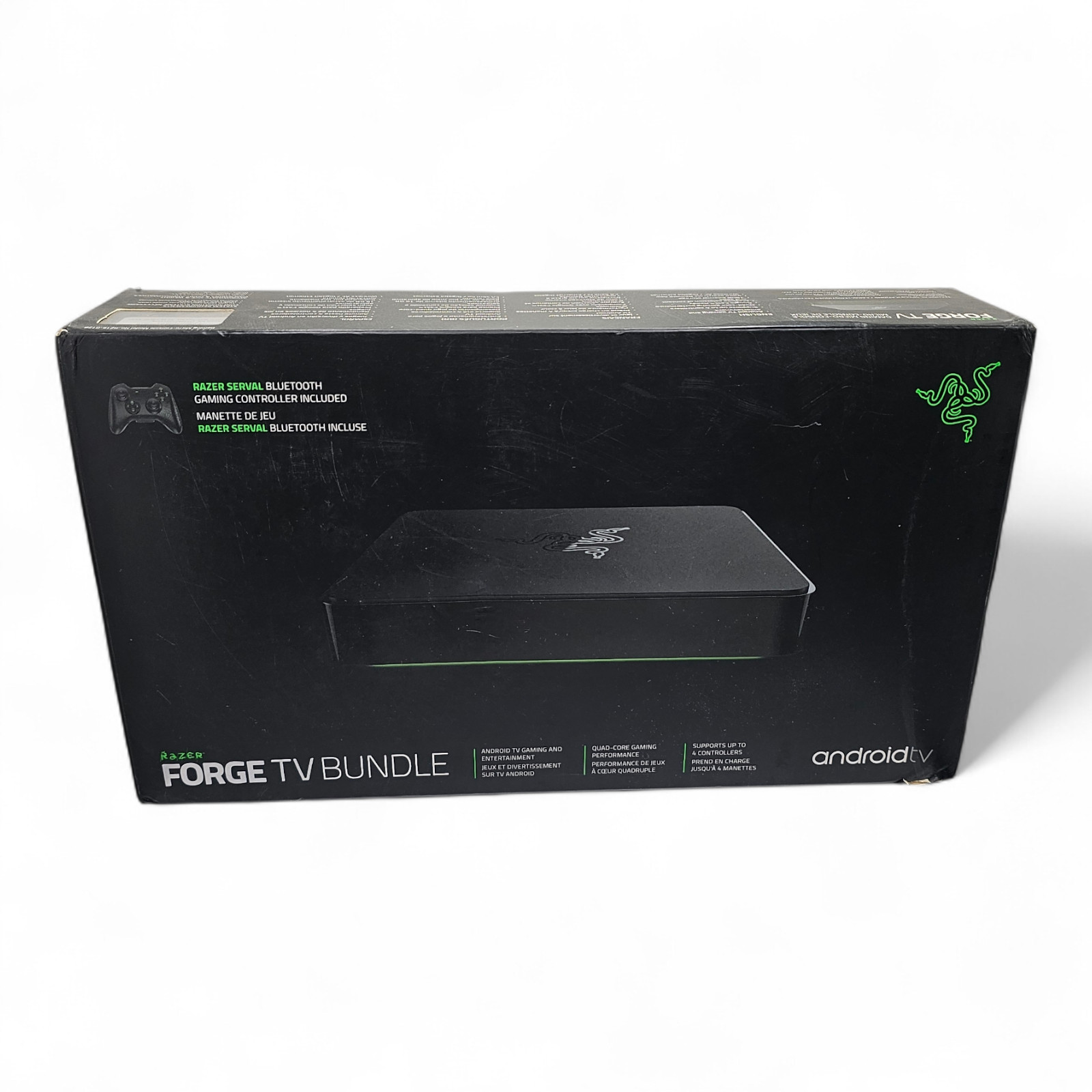 Razer Forge TV Bundle Android Gaming Console + Serval Controller New