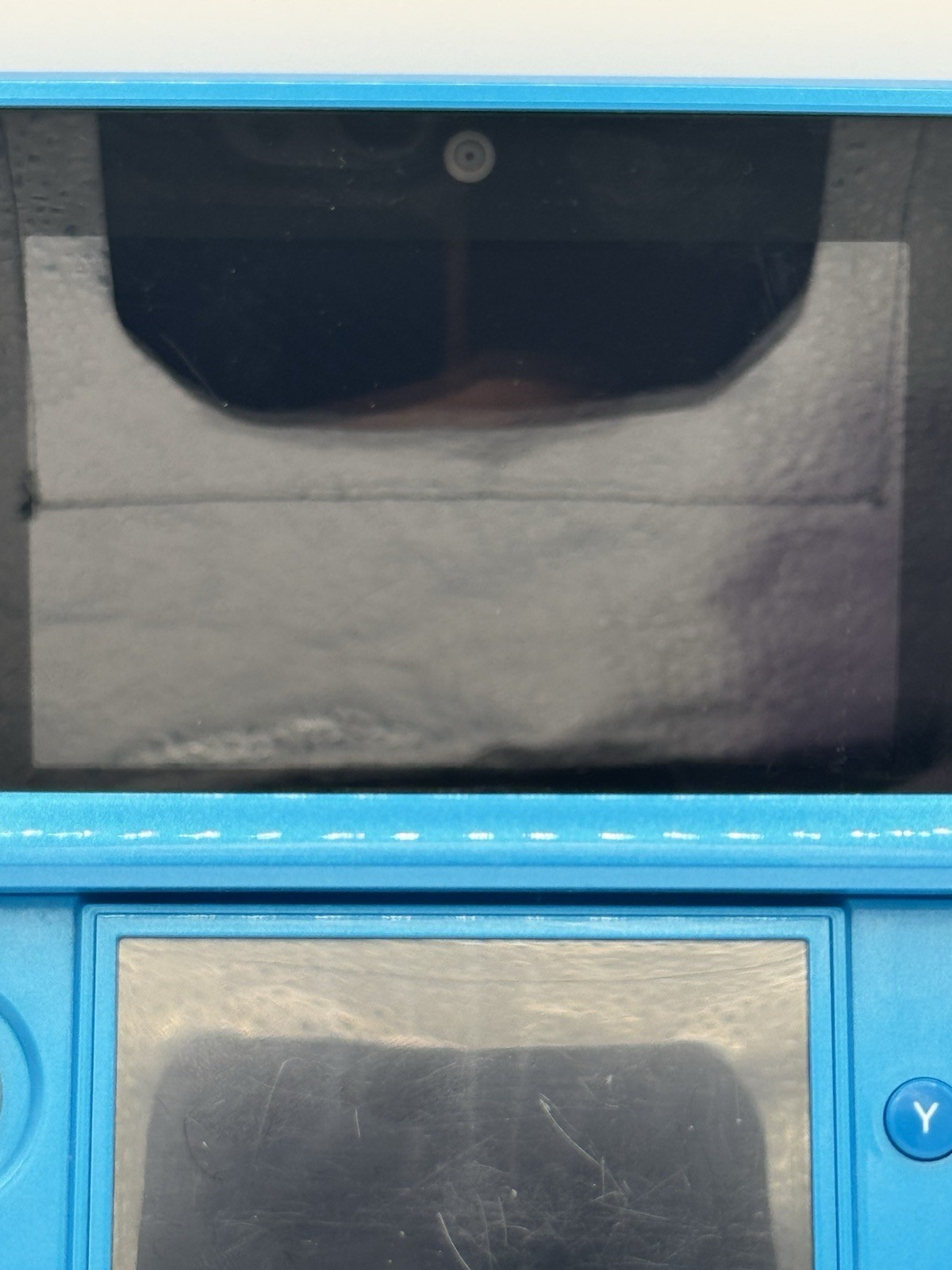 *US SELLER* Nintendo 3DS System in box -Light blue Region USA, Charger Tested