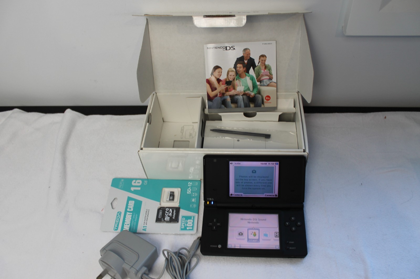 Nintendo DSi Black Handheld Console System CIB Tested Works, Original Box VGC ✅✅