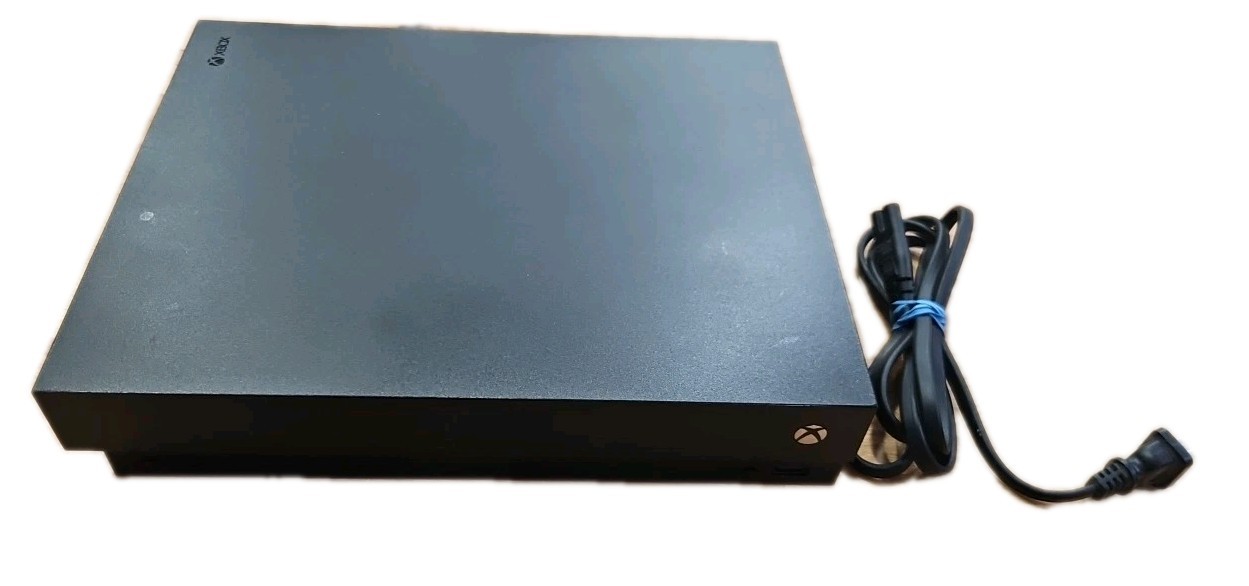 Xbox One X 1TB Video Game Disc Console Only 1787 Black