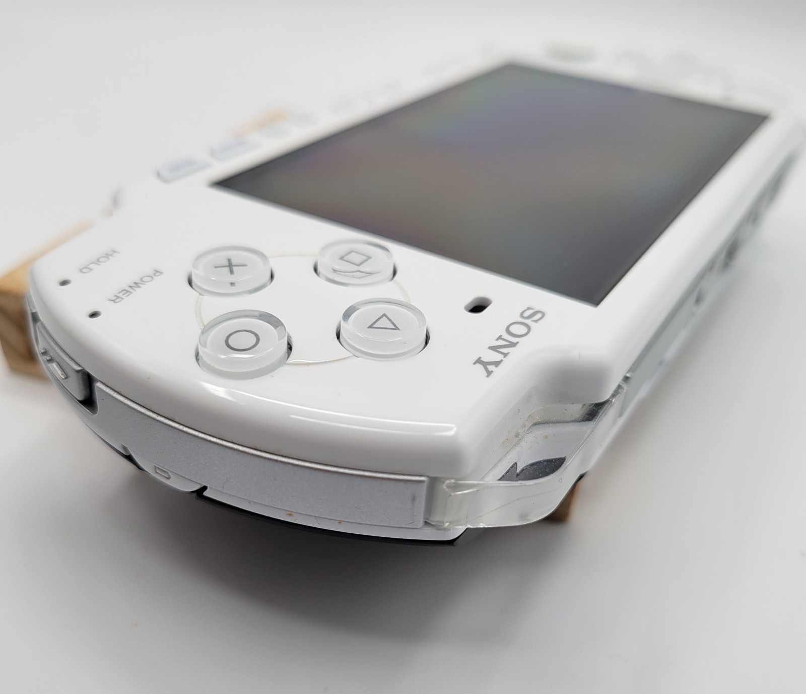 Sony PSP-2001 White Darth Vader Special Edition Tested Works Disc Tray Off Track