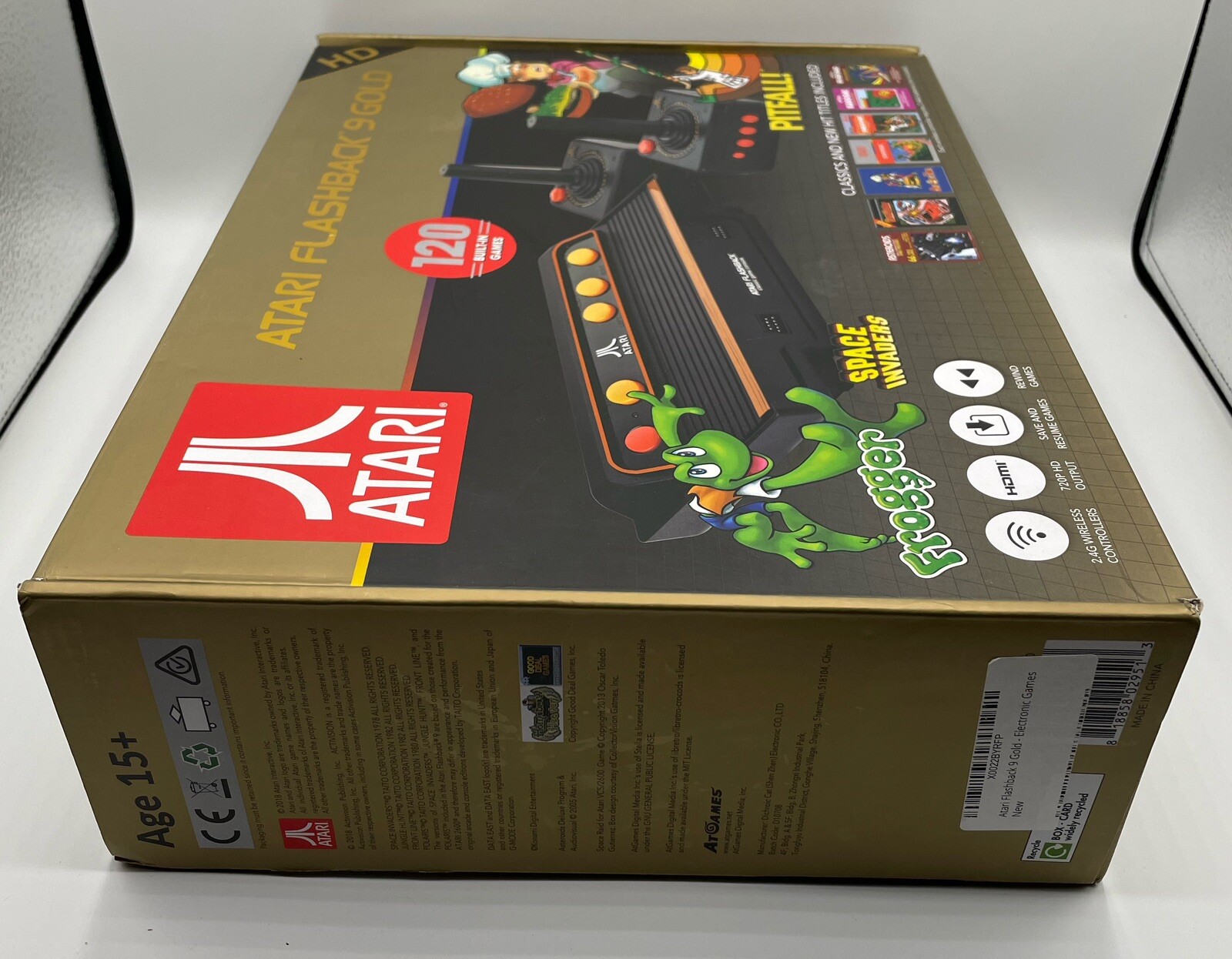 Atari Flashback 9 Gold Console with 120 Built-in Games