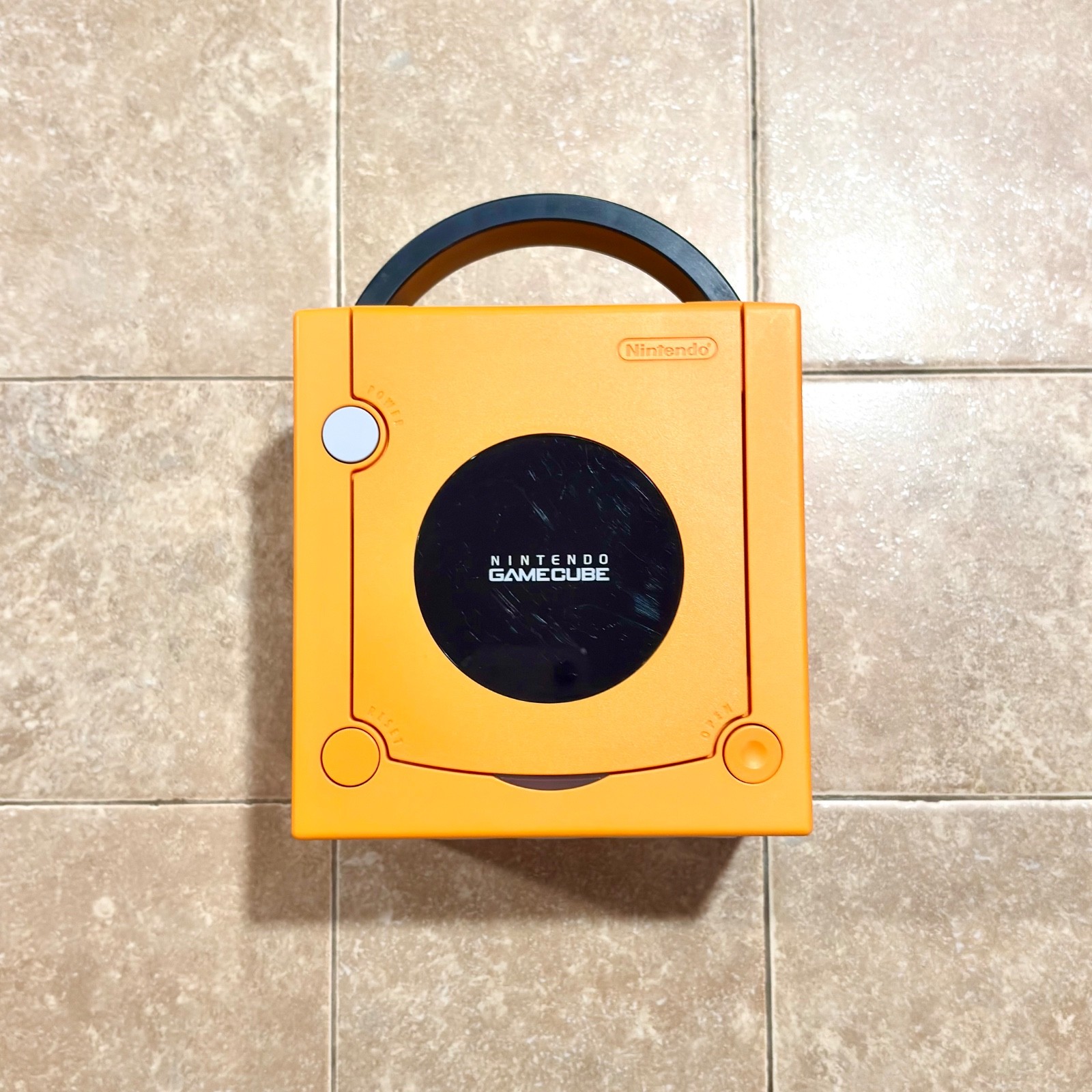 SPICE ORANGE Nintendo GameCube Console DOL-001 Authentic REGION FREE JPN / USA