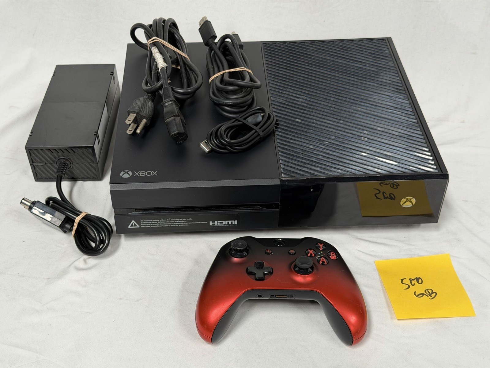 Microsoft Xbox One w/ Controller 500GB Black Console (Model 1540)