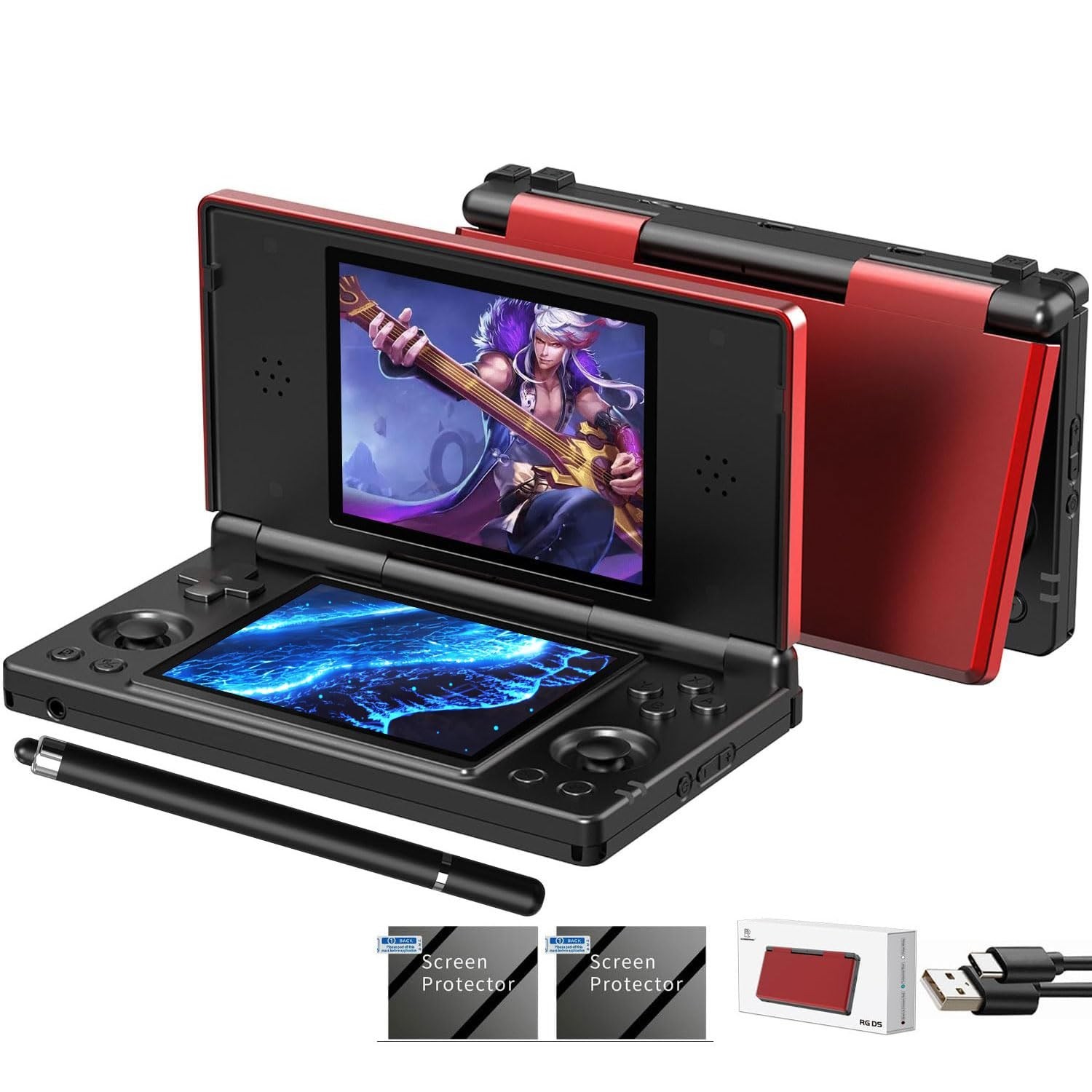 RG DS Foldable Handheld Game Console RK3568 Anbernic RG DS Android 14 System …