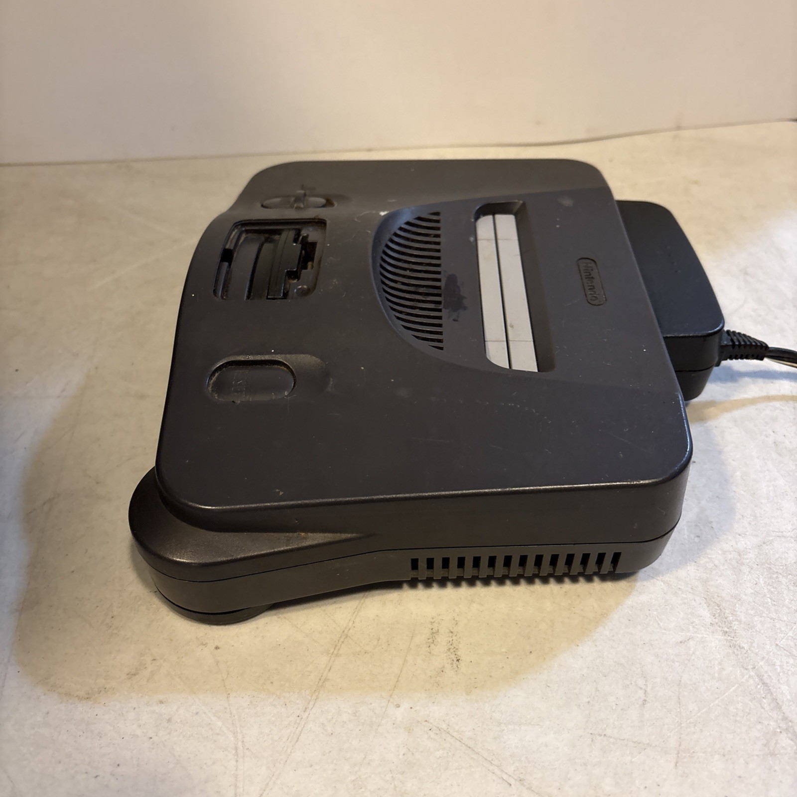 Nintendo 64 System – Home Console – Charcoal Gray – POWER CORD ONLY – TESTED!