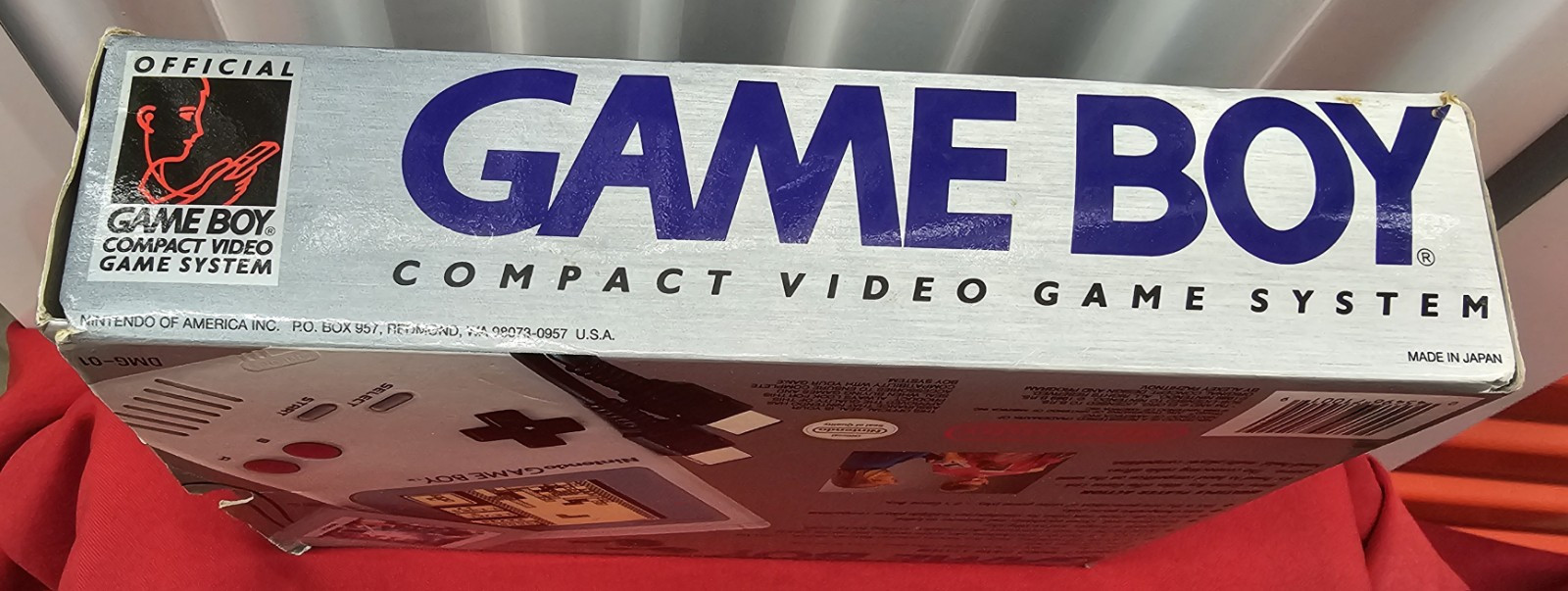 Original Nintendo Game Boy Console DMG-01 w/Box Console Manual Reg Card No Game