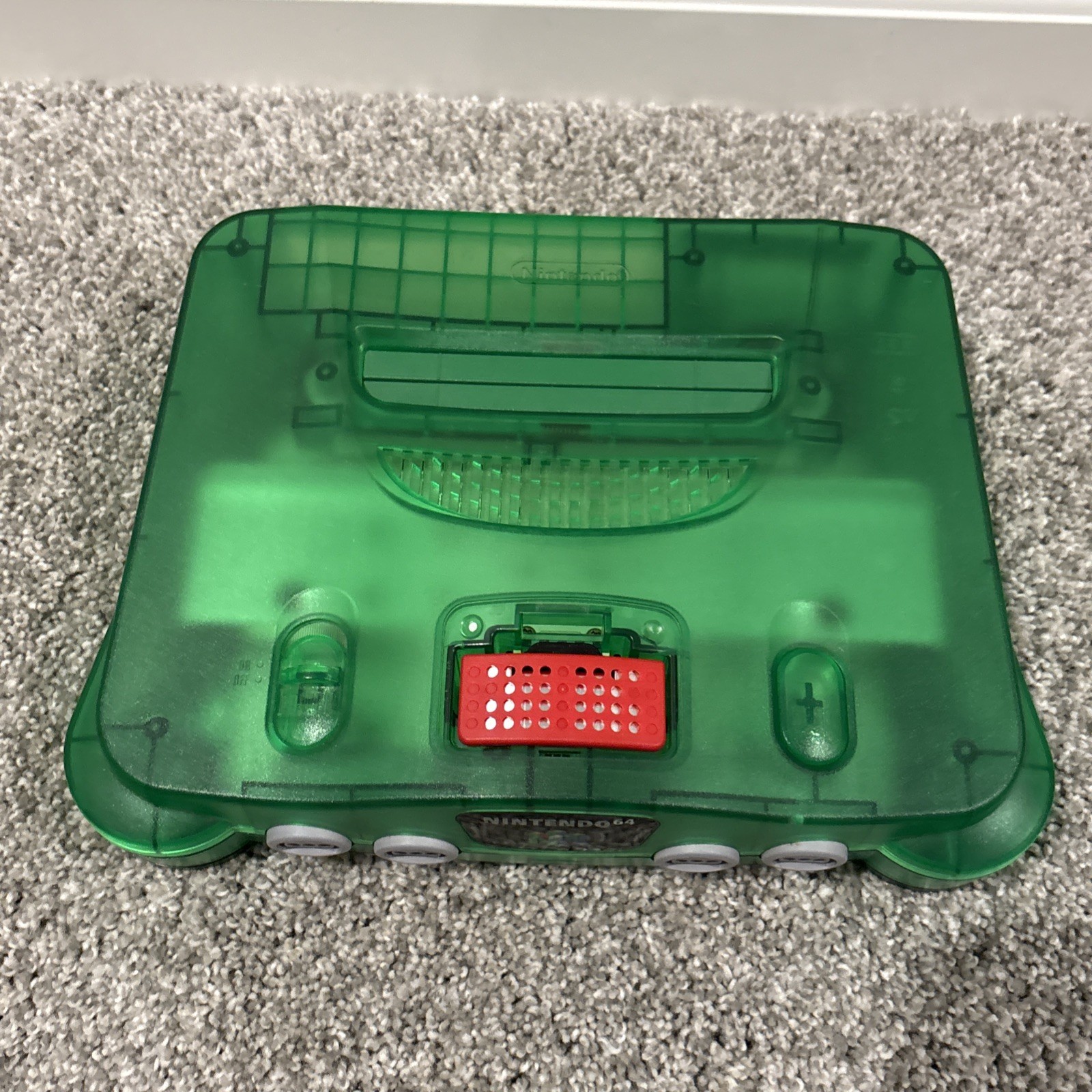 Nintendo N64 Jungle Green Console W/ OEM Controller, Expansion Pack, REGION FREE