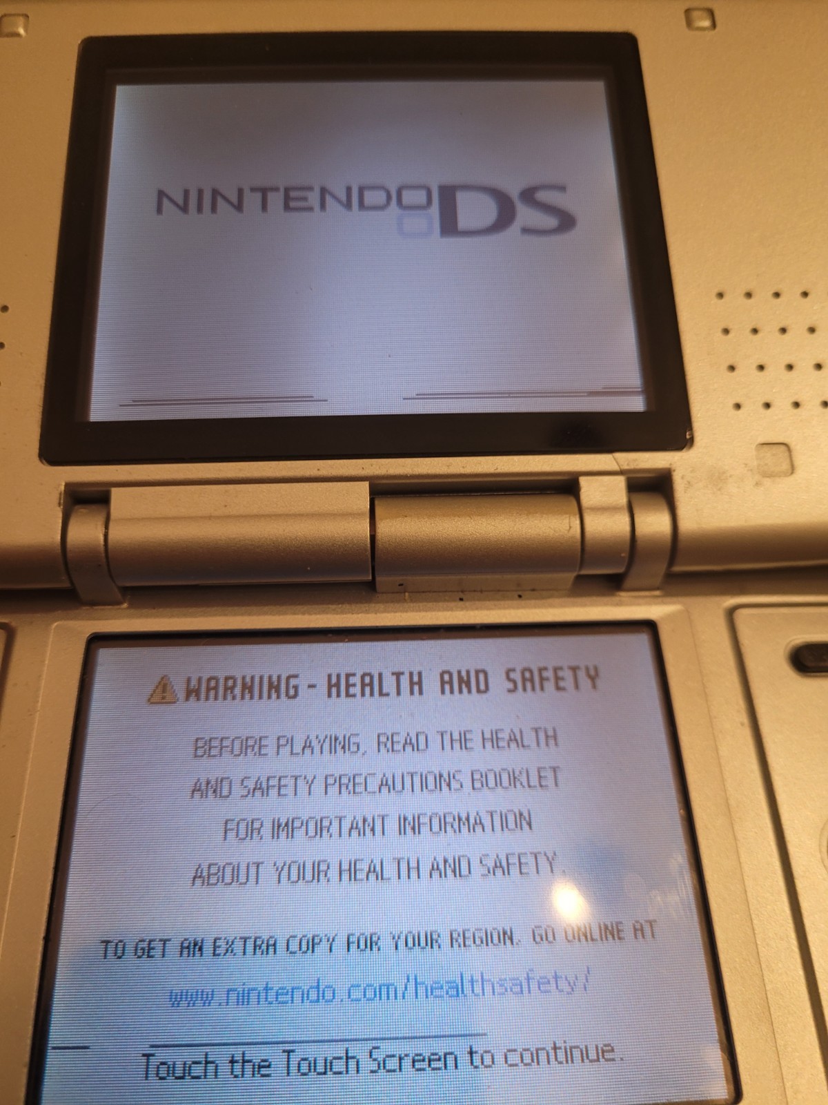 Platinum Nintendo DS – Read Description
