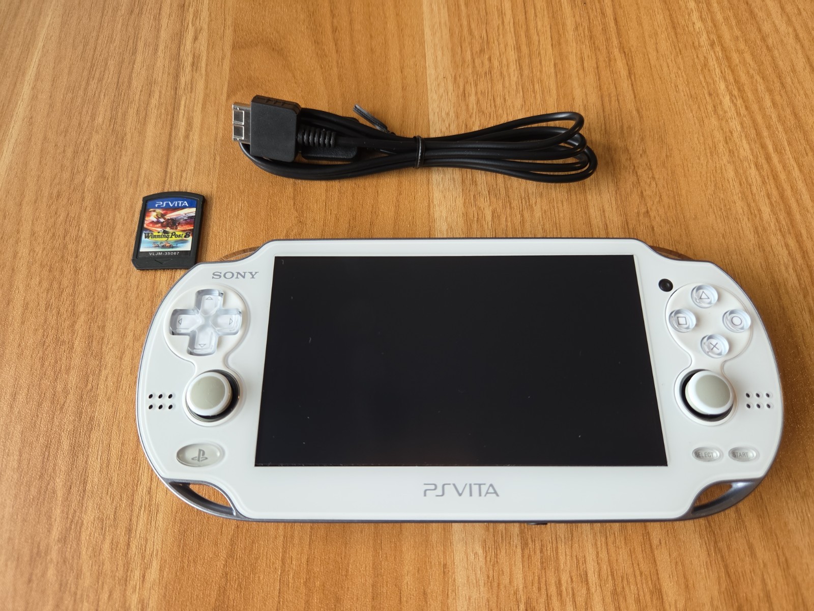 SONY PS Vita PCH-1000 Crystal white W/ Charger