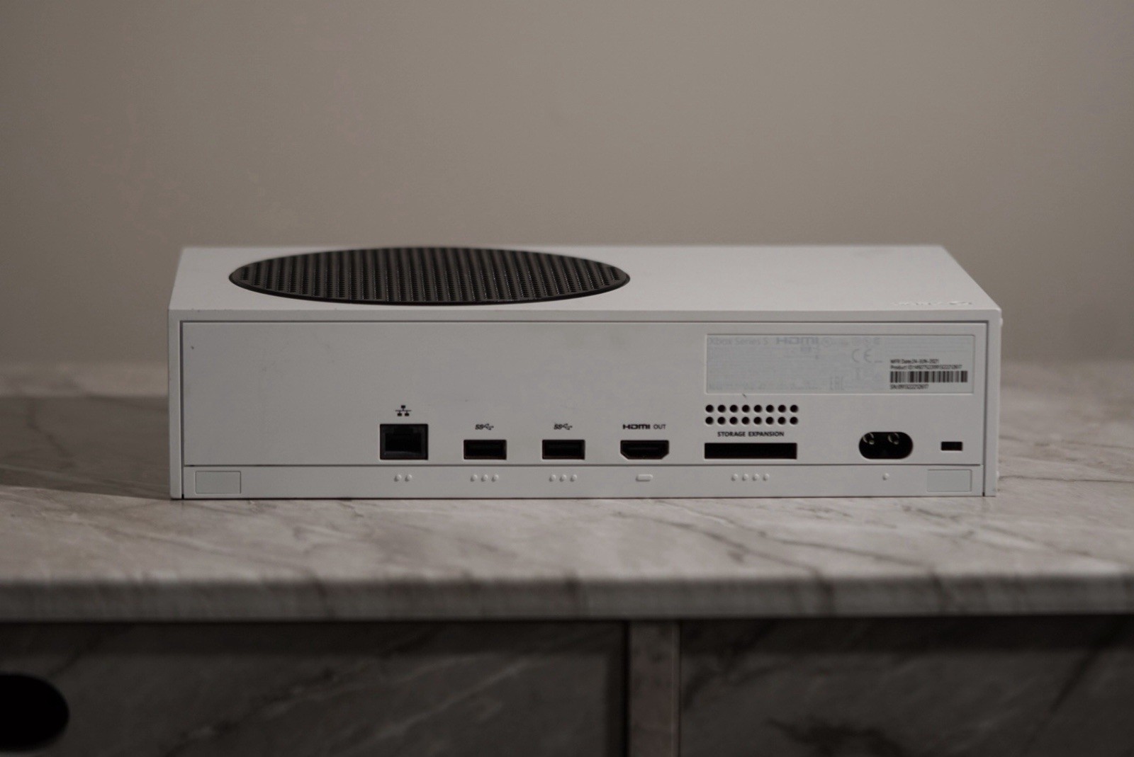 Microsoft Xbox Series S 512GB White Console with Two Wireless Controllers Good