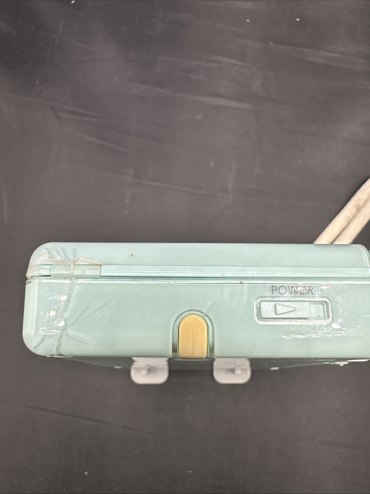 Nintendo DS Lite Console Ice Blue USG-001 Works Top Screen Smashed