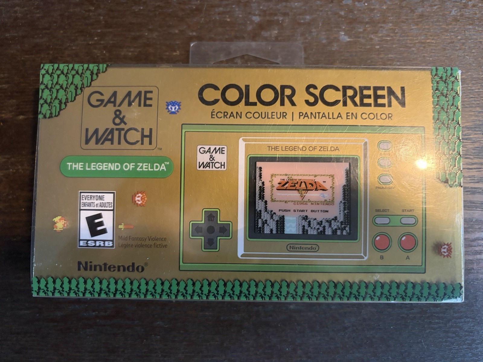 Nintendo Game & Watch Bundle: Super Mario Bros + Legend of Zelda Color Screen