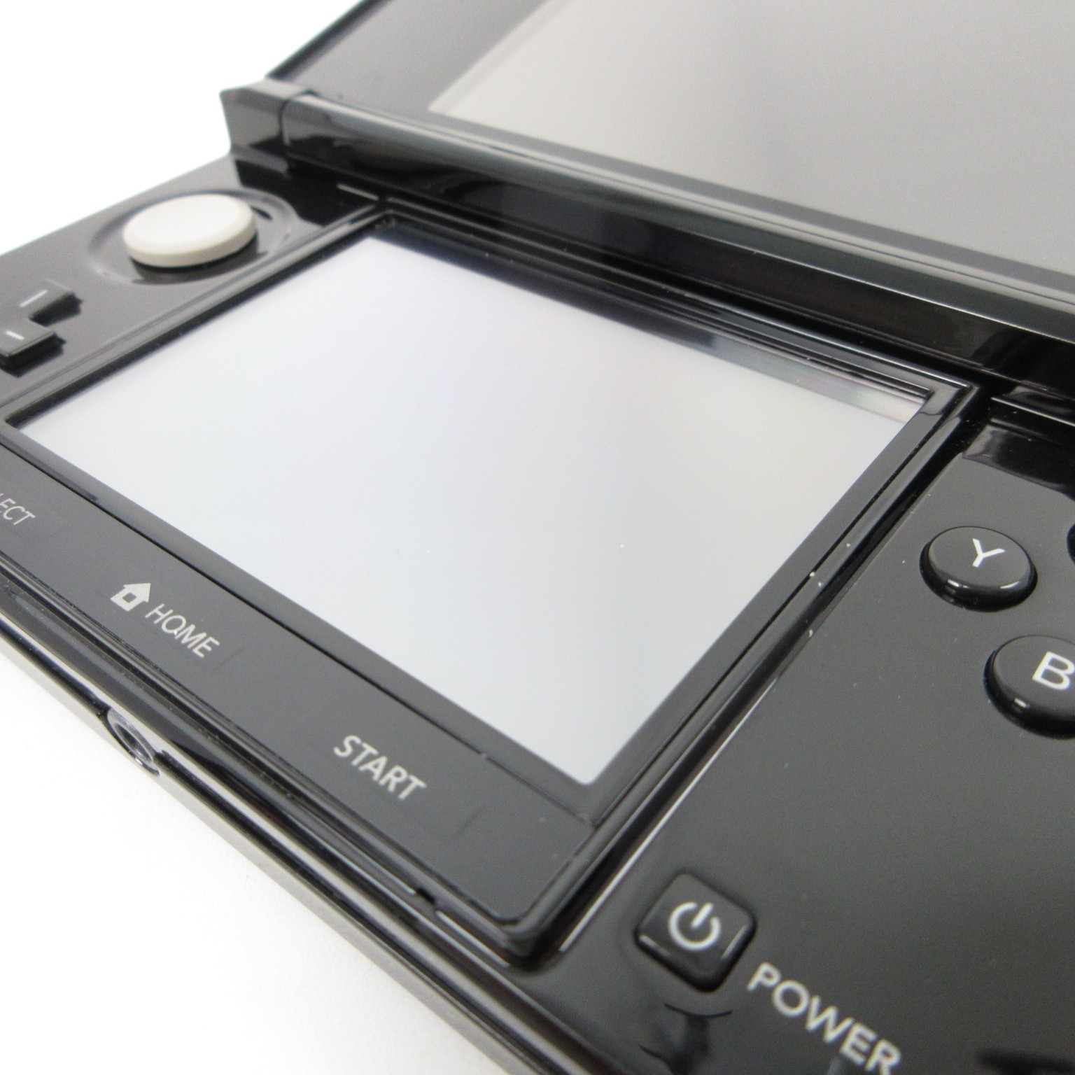 【Near Mint】Nintendo 3DS Clear Black Console Japanese Edition #RET08/0602/06