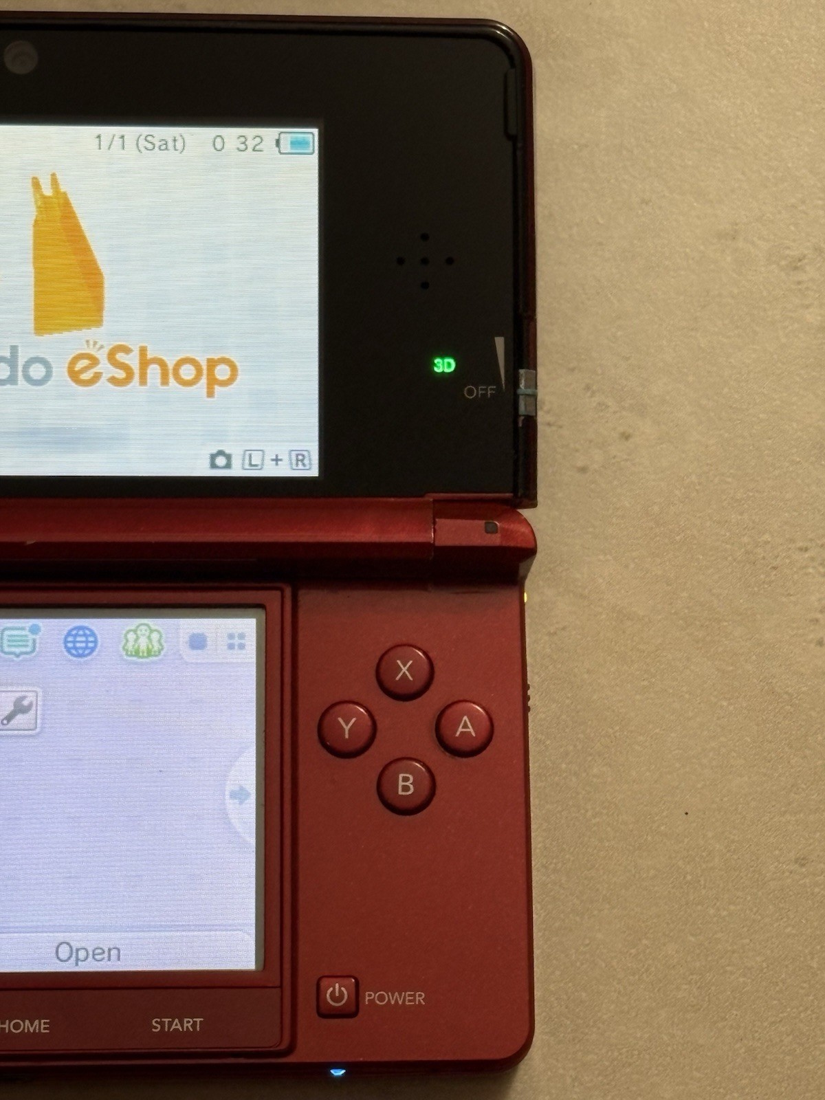 Nintendo 3DS Gundam Char Edition – Region Free Console | 2GB + Charger | US Ship