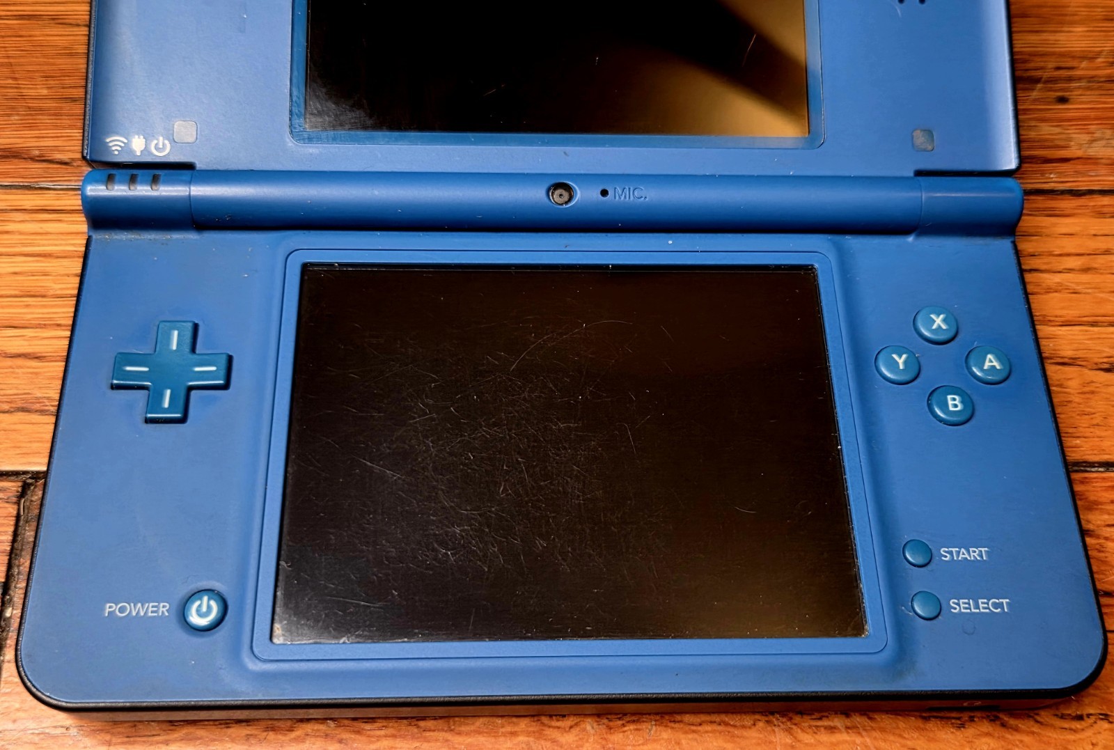 Nintendo DSi XL Blue Handheld Game Console UTL-001 USA Stylus Charger Tested