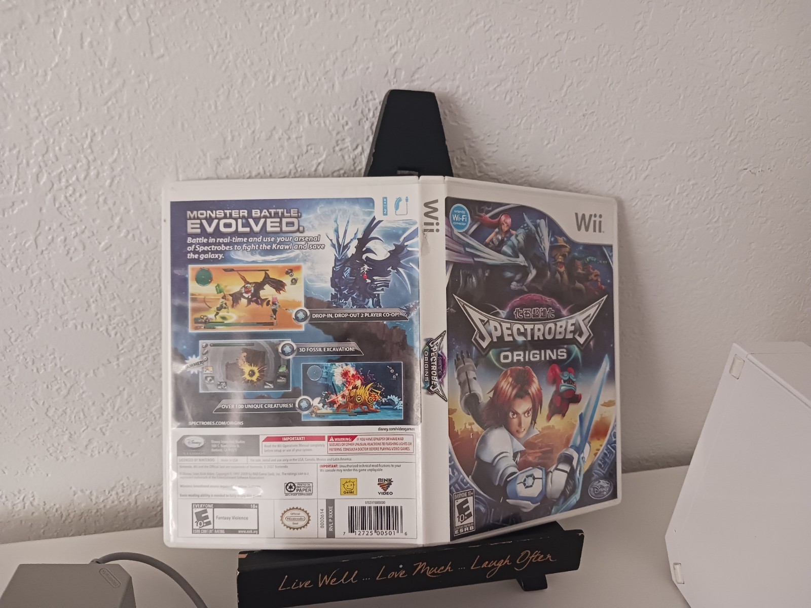 Nintendo Wii Console Bundle (RVL-001) Spectrobes Origins GameCube Compatible