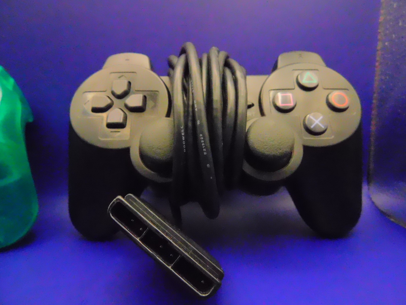 Sony PlayStation 2 Slim Console-Black + 8 MB Memory Card + Controllers WORKING