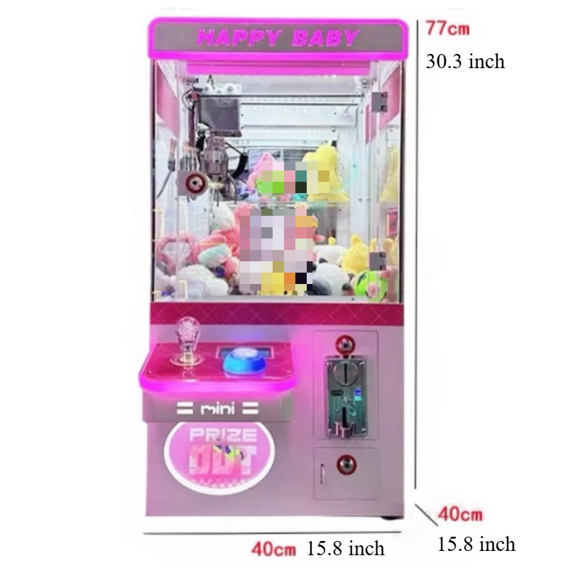 Doll Grabber Claw Crane Machine Catcher Clip Carnival Charge Play Mall Candy Toy
