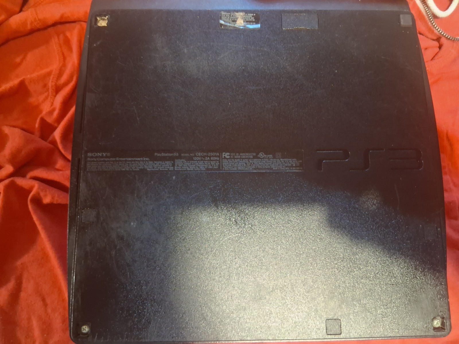 Parts Only/Sony PlayStation 3 Slim 160GB CECH-2501A Black