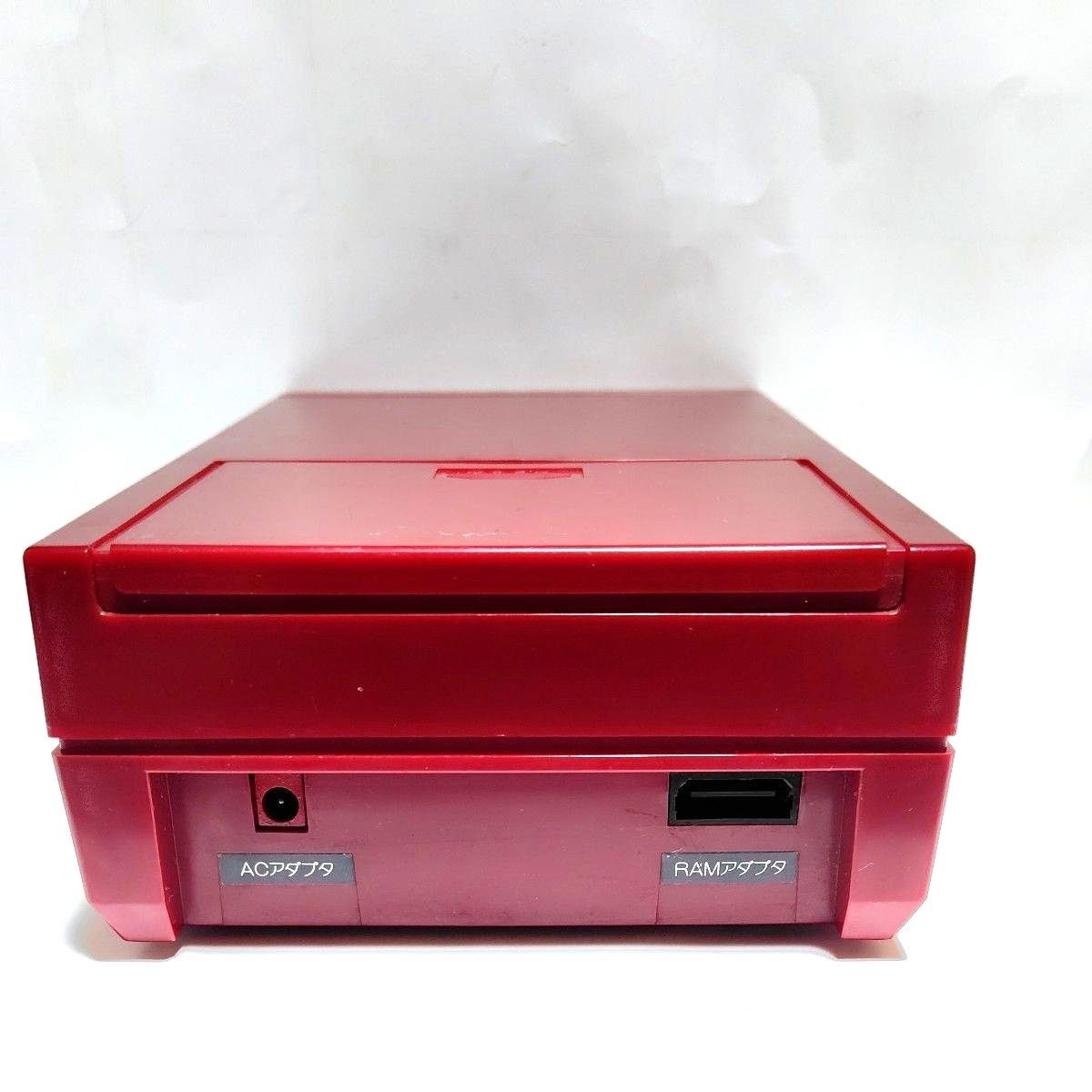 Nintendo Disk System Red Console with AC Adapter for Famicom Japan Genuine