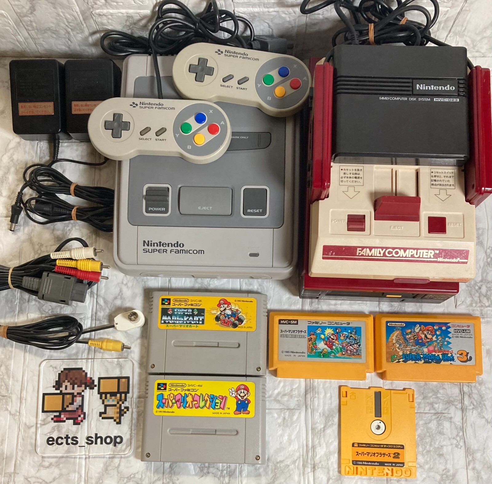 Famicom Disk system New belt Super famicom console set FC Main unit unmodified
