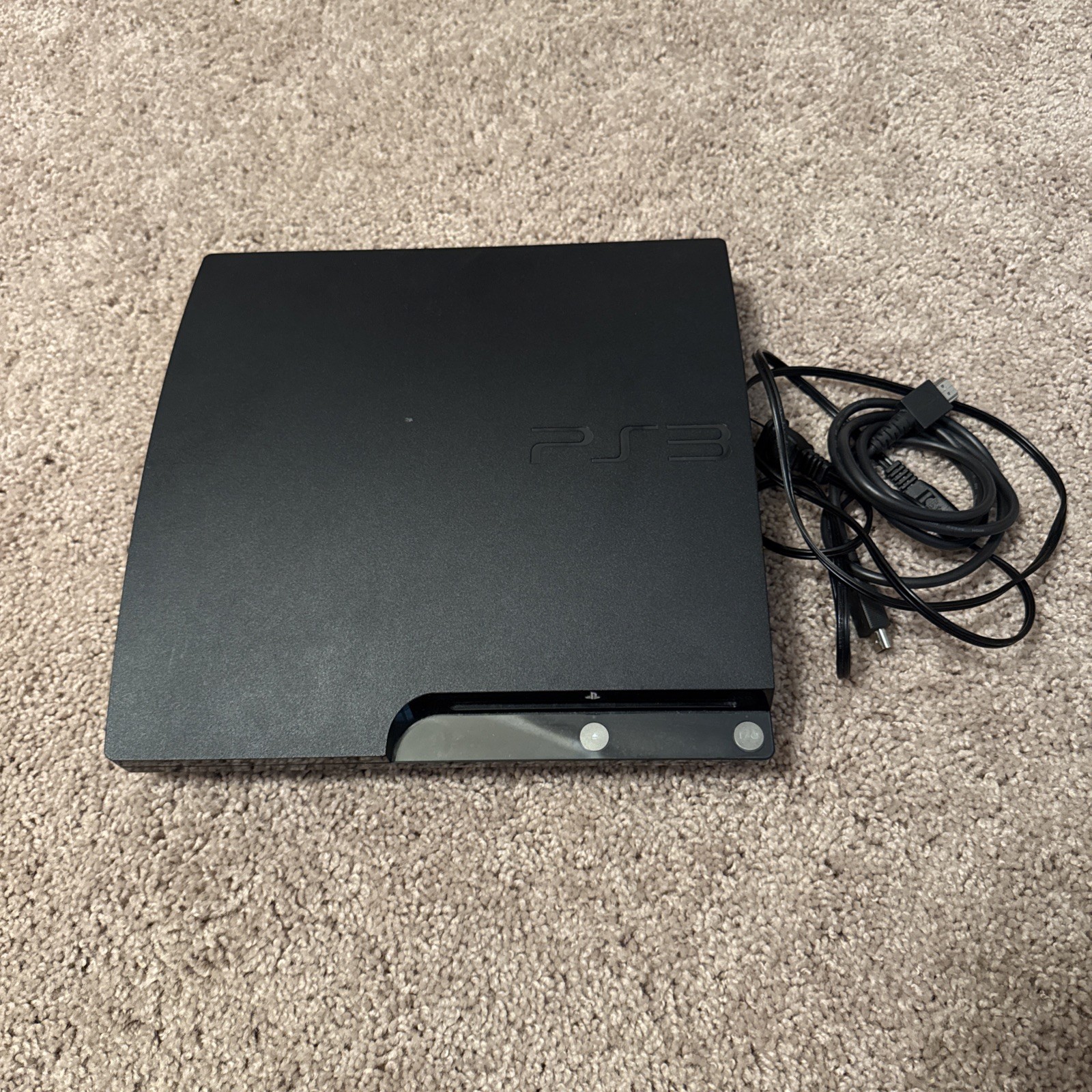 Sony PlayStation 3 Slim PS3 120GB Black Console Gaming System CECH-2001A
