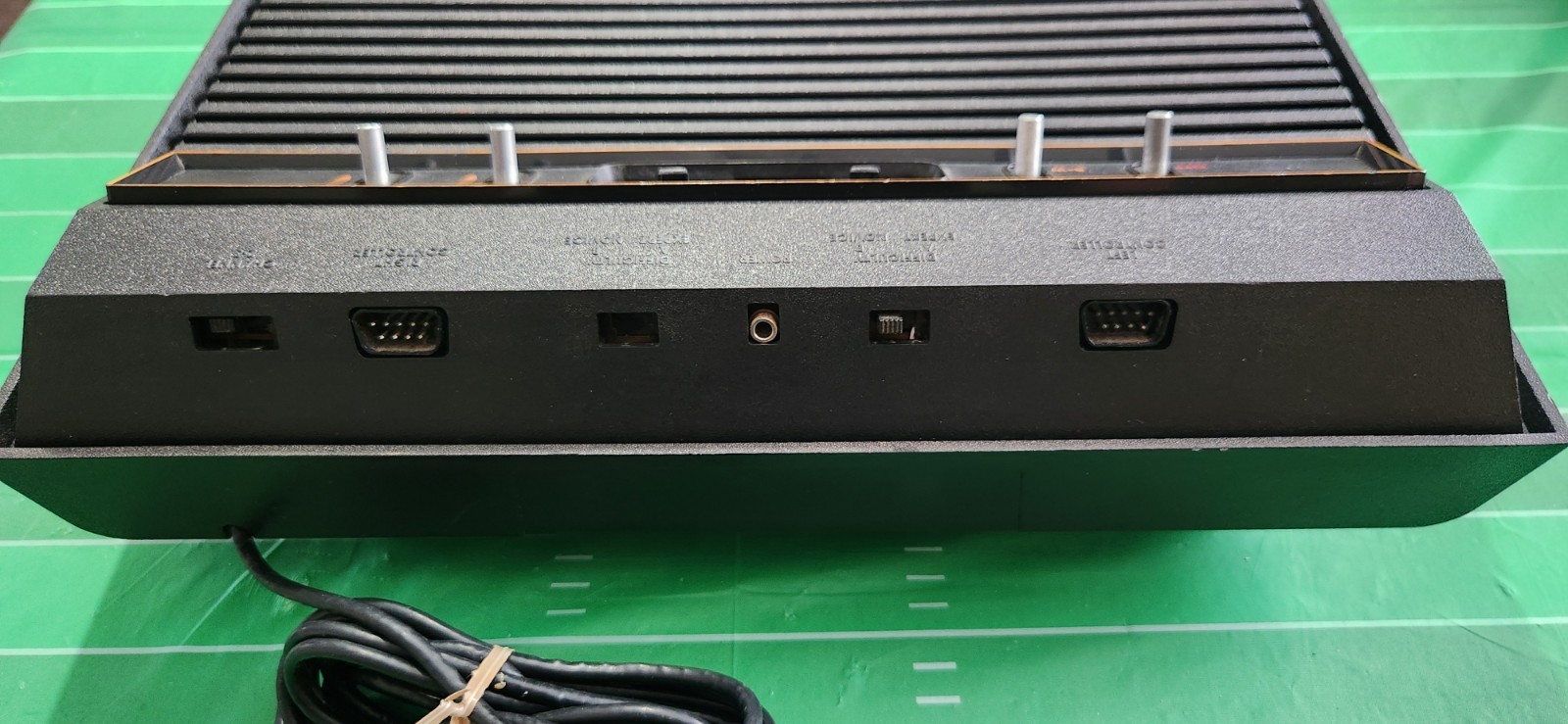 1980’s Atari 2600 Vintage Video Game Console with Controllers and 15 Games
