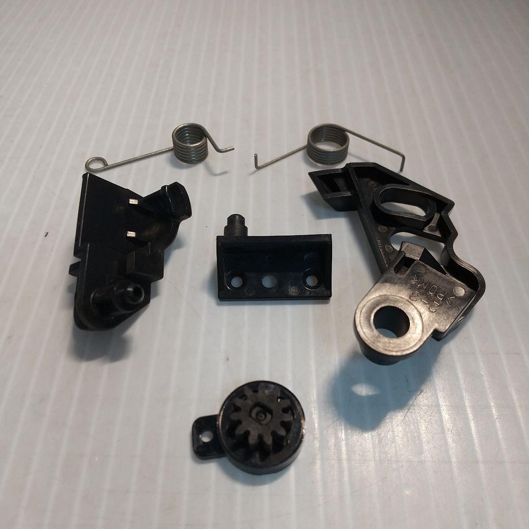 GameCube Purple Main Body Lid Buttons Filters Bearings Used Repair Part