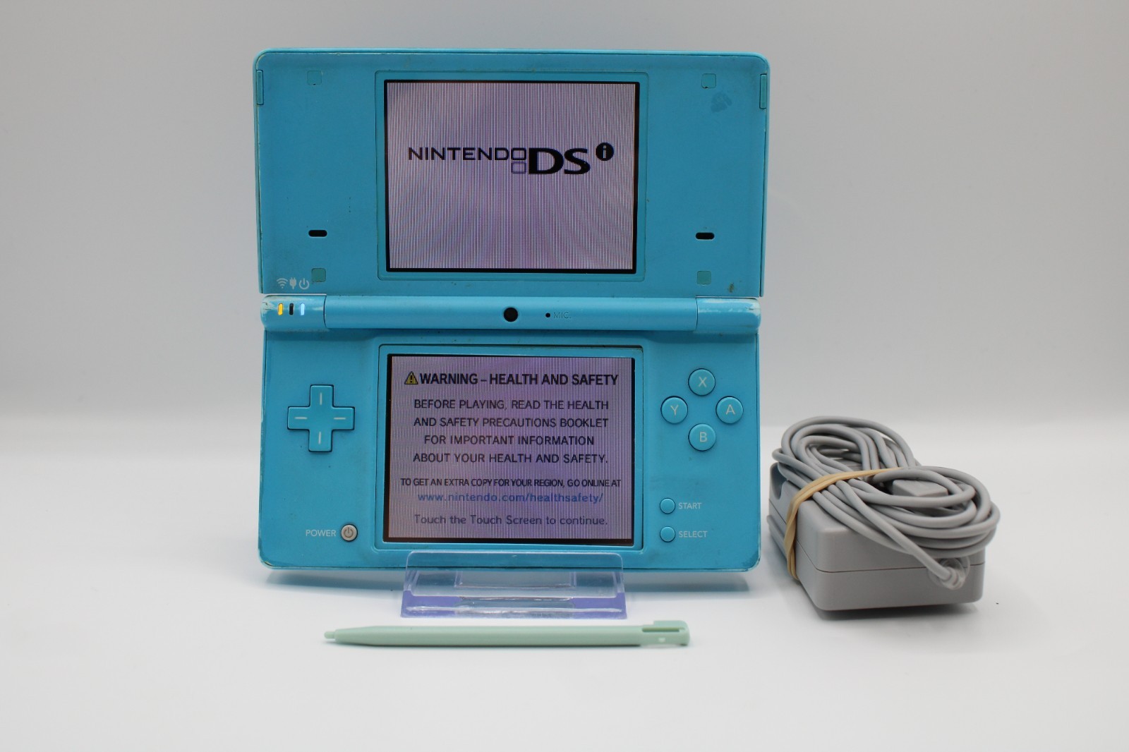 Nintendo DSi Blue Console with Stylus and Charger – 1 Year Warranty!