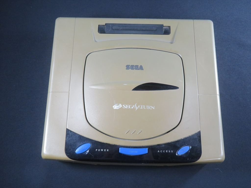 Sega Saturn Console only Japan HST 3210 Gray games Japanese version game tested